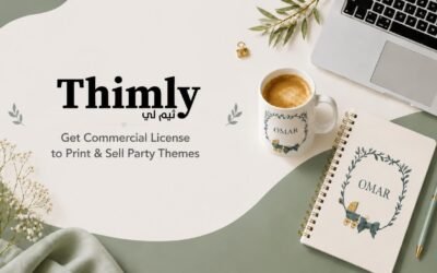 THIMLY for Business: Get Commercial License to Print & Sell Party Themes